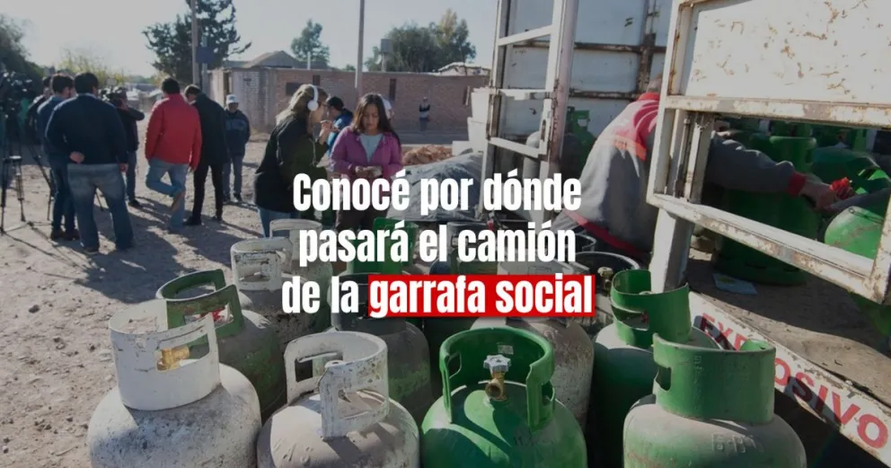 San Juan: cronograma de la garrafa social para esta semana
