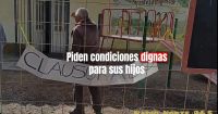 Padres de la escuela Gascón de Niquivil reclaman por las malas condiciones edilicias 