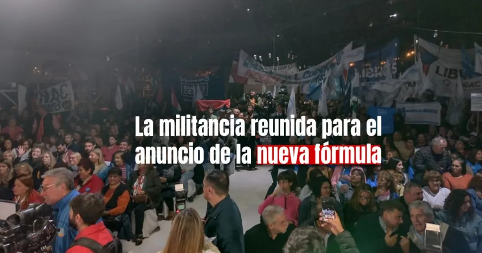 Vamos San Juan presenta la fórmula de Rubén Uñac y Cristian Andino 
