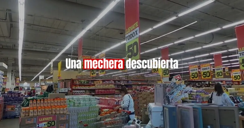 Una mujer detenida tras robar mercaderías en un supermercado 