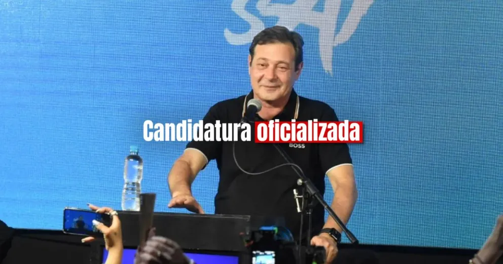 Oficializaron la candidatura de Rubén Uñac a gobernador 