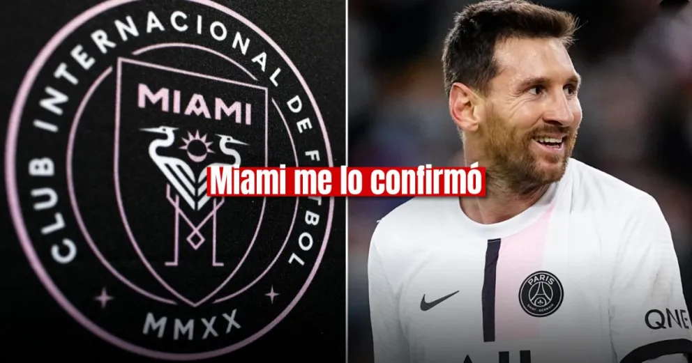 Confirmado: Lionel Messi jugará en el Inter de Miami 