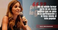 Victoria Tolosa Paz a favor de las PASO: “Es increíble que el Frente de Todos quiera pasar a ser el Frente de unos pocos" 
