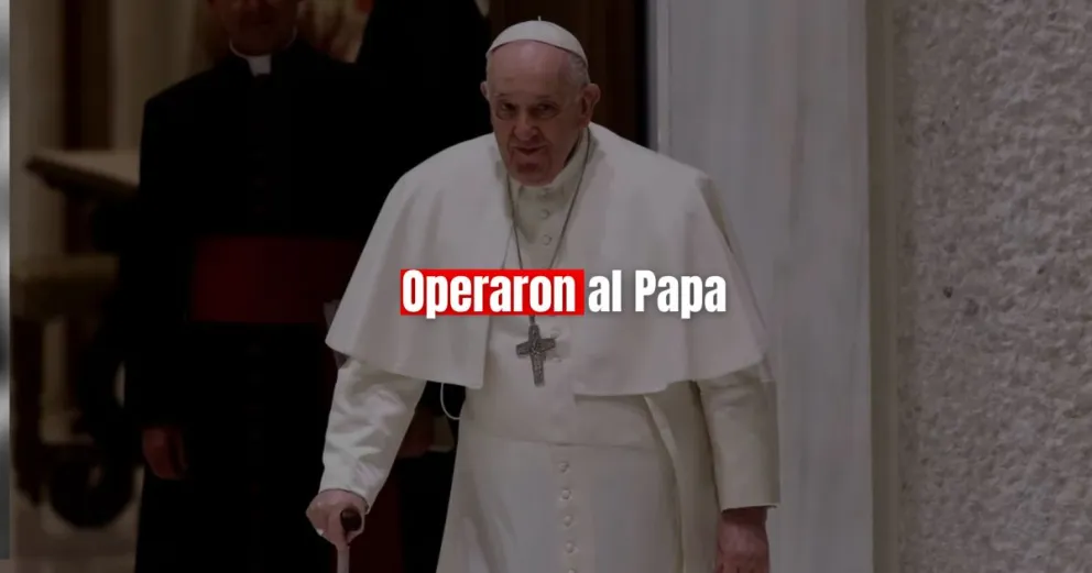 Operaron con éxito al Papa Francisco de una herida causada por una cirugía anterior