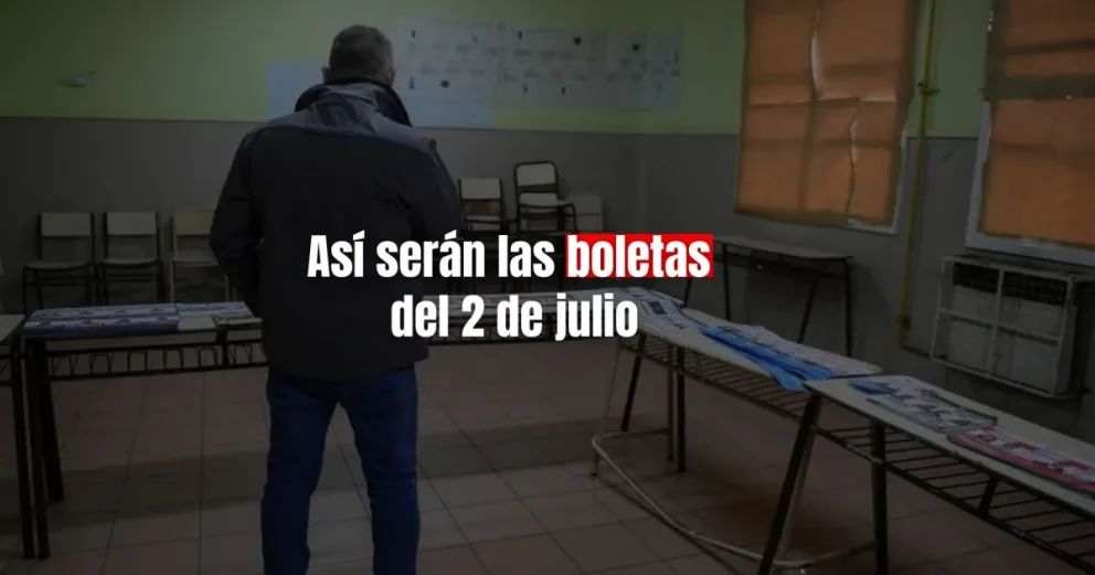 Una por una, conocé las boletas de las elecciones de gobernador y vice