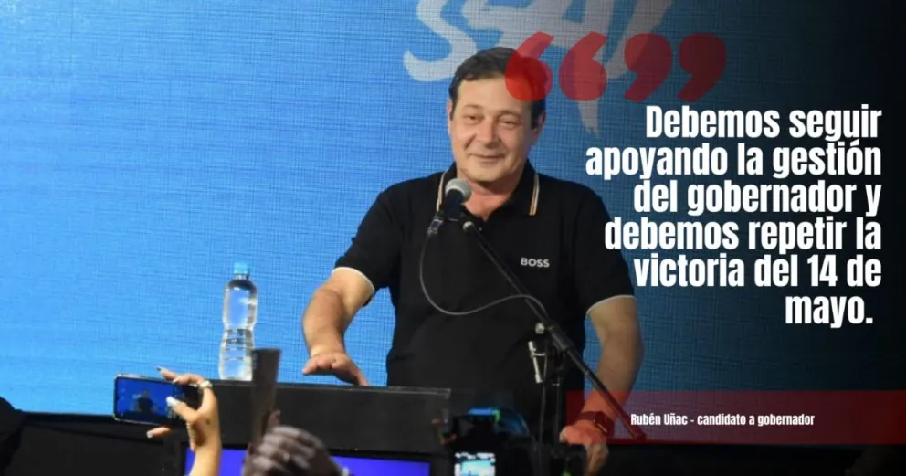 Rubén Uñac, en Pocito: “Con políticas claras vamos a sostener el consumo en la provincia”