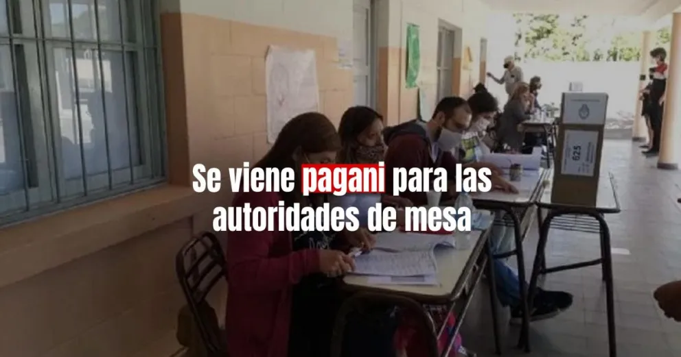 La Secretaría Electoral dio a conocer el cronograma de pago para autoridades de mesa 