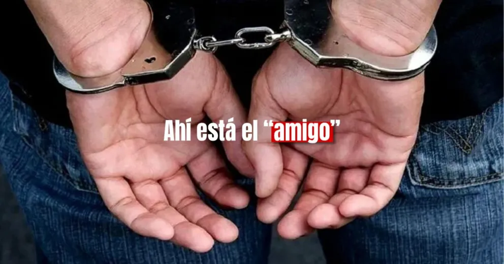 Su amigo se descuidó un rato y aprovechó para robarle