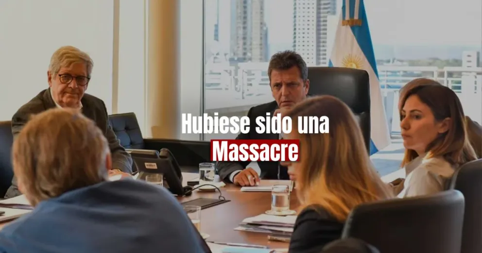 Massa descartó renunciar y pidió "no meterse en el ruido político"