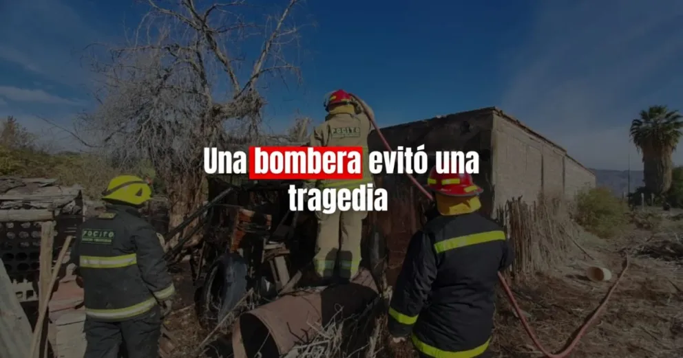Por un incendio en un gallinero estuvo en peligro una casa y un galpón