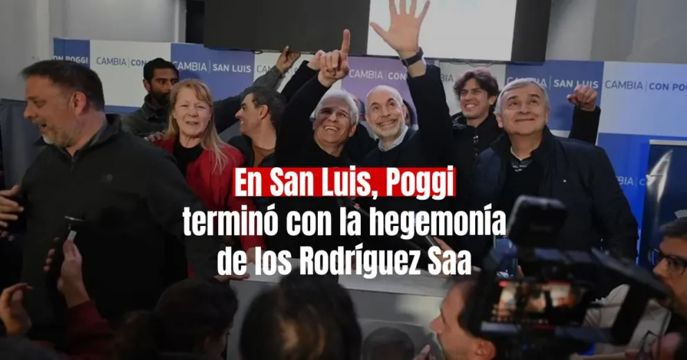 Poggi hizo historia y destronó a los Rodríguez Saa en San Luis 
