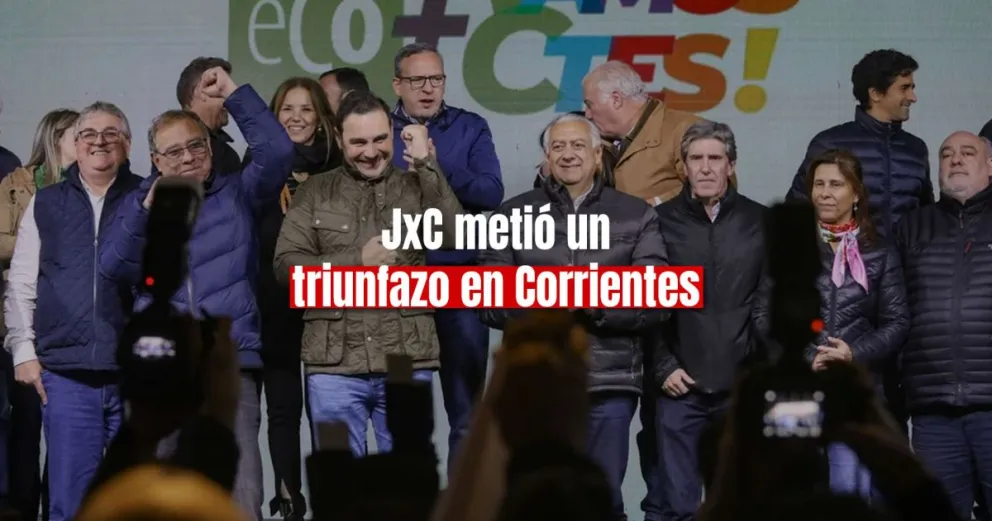Contundente victoria de JxC en las Legislativas de Corrientes