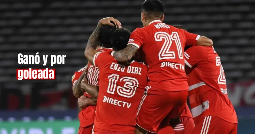 River le ganó a Banfield por 4 a 1 