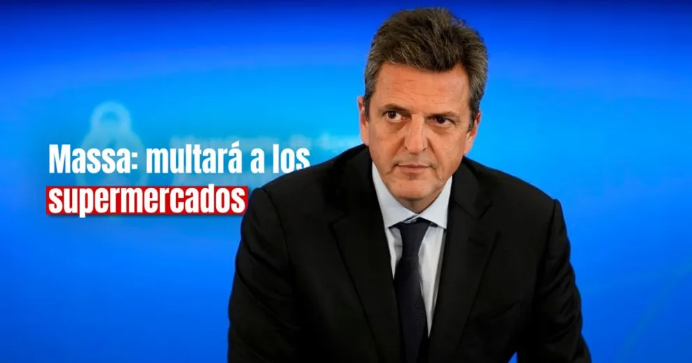 Massa anunció multas a empresas a poco de conocerse un índice de inflación 