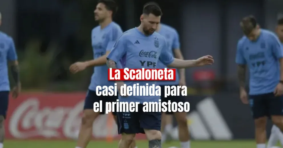 Scaloni prepara el equipo para enfrentar a Australia