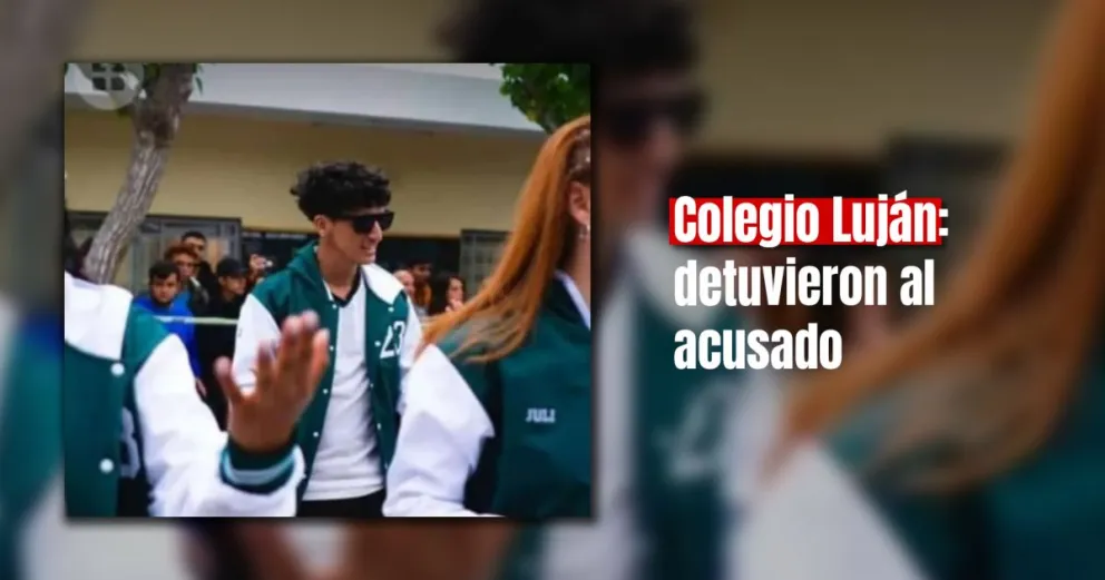 La justicia detuvo al joven acusado de abuso en el Colegio Luján
