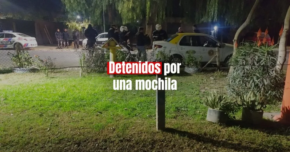Tres personas fueron detenidas por llevar droga en un remis 