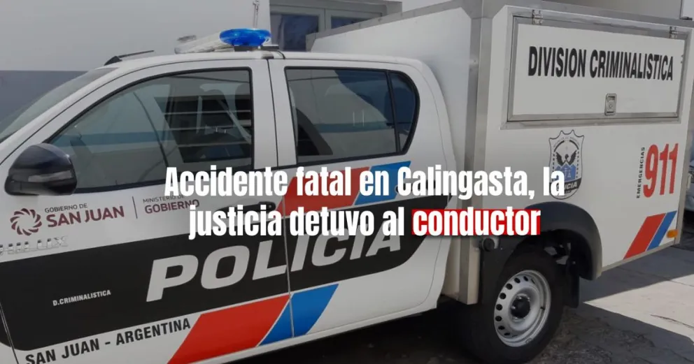 La justicia detuvo al conductor de la camioneta que volcó y terminó con la vida de una persona en Calingasta 