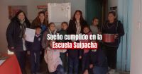 Los alumnos de la Escuela Batalla de Suipacha ya tienen su heladera 