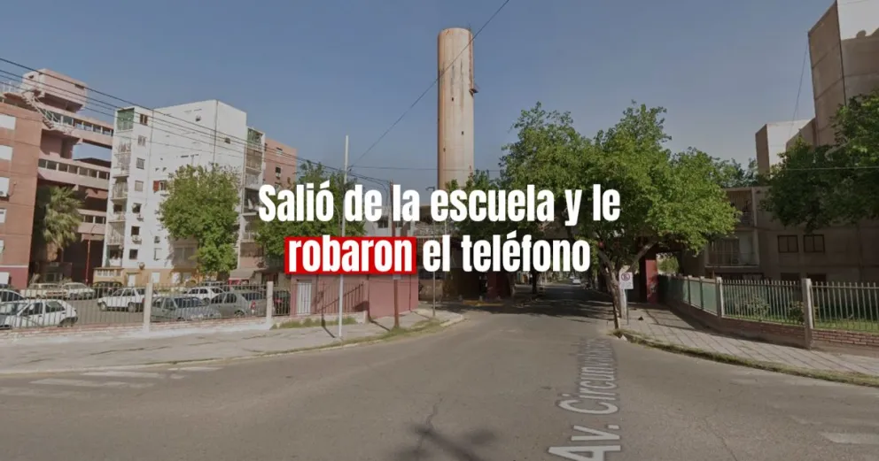 Delincuente le robo el celular a un niña de 12 años y terminó detenido