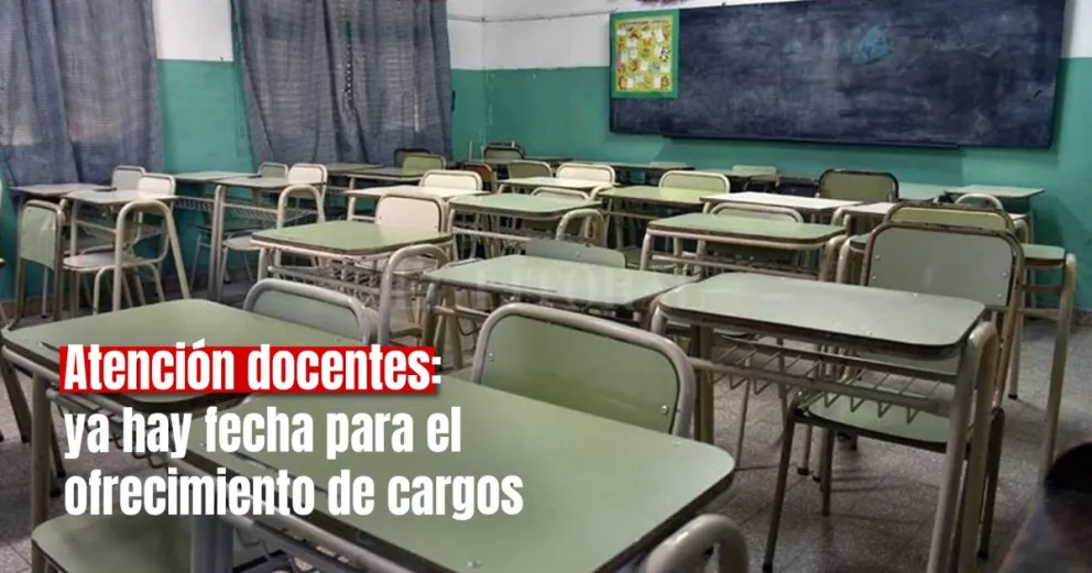 Ya hay fecha reprogramada para el ofrecimiento de cargo docentes 