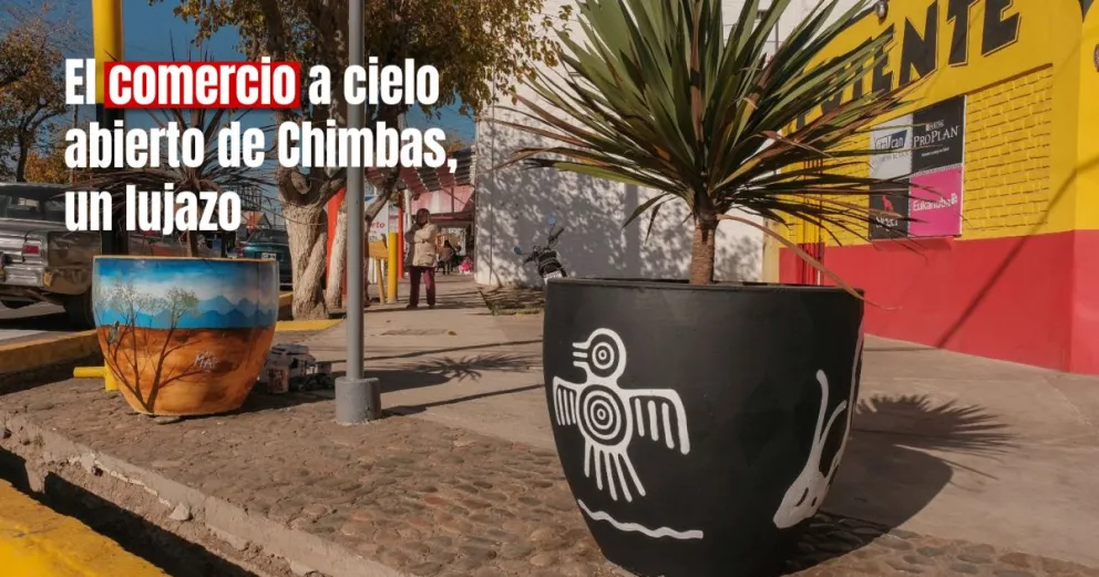 Chimbas ya tiene su primer centro comercial a cielo abierto