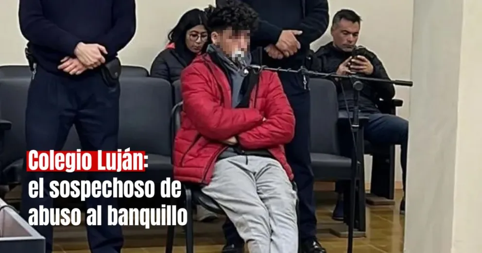 El acusado del abuso en el Colegio Luján, ante el juez