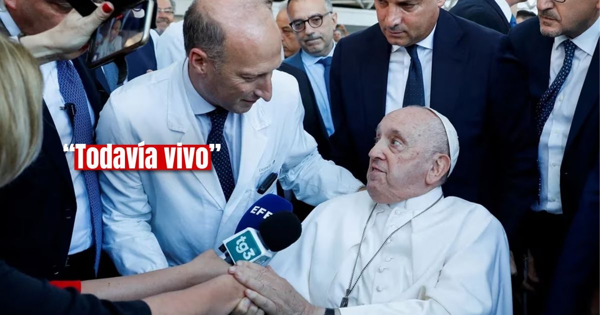 El Papa Francisco fue dado de alta tras 9 días internado