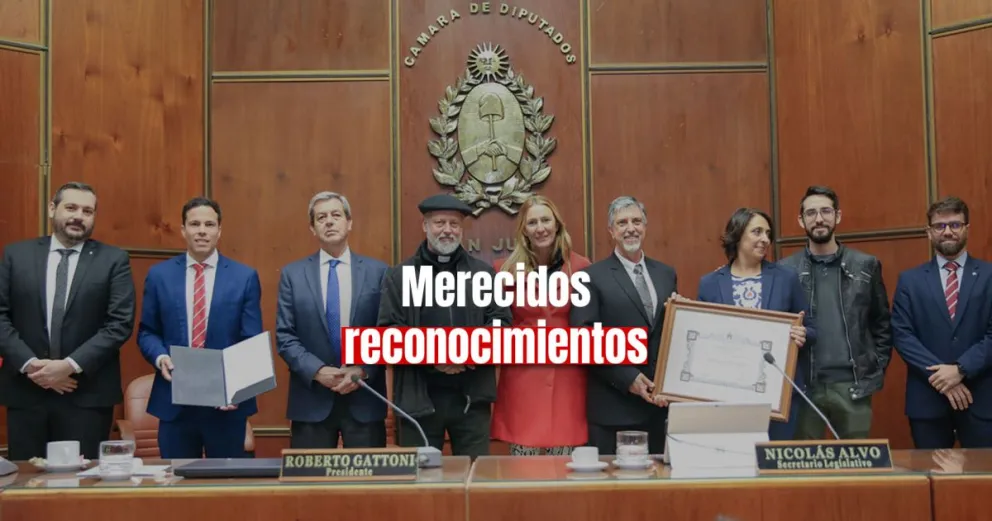 La Cámara de Diputados distinguió a personalidades destacadas de la provincia 