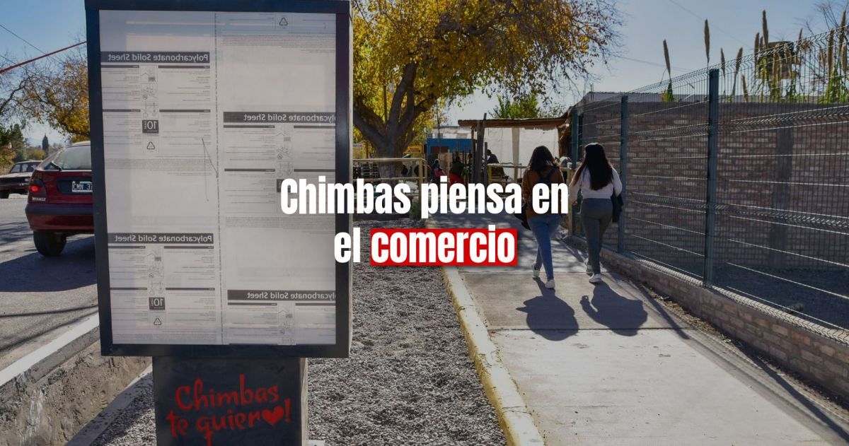Chimbas inauguró la primera etapa de su Centro Comercial a Cielo Abierto