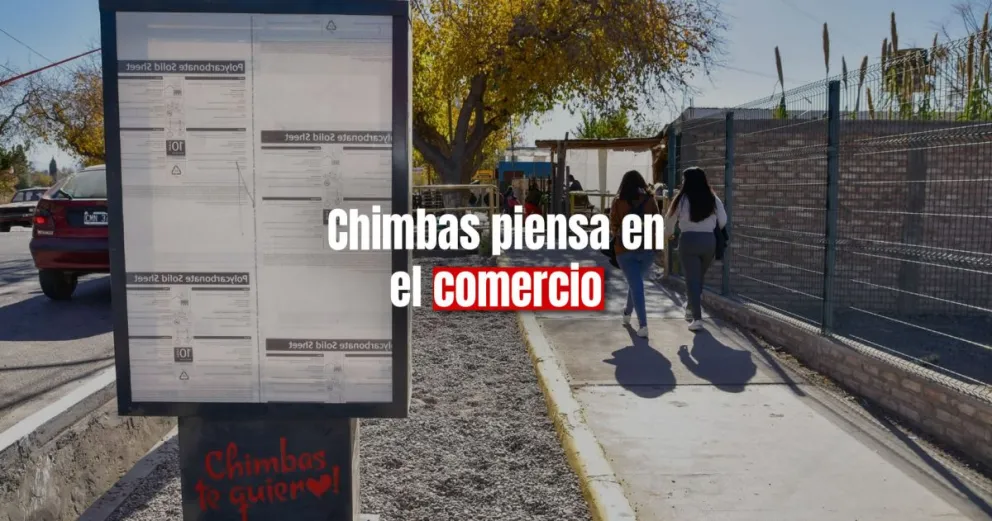 Chimbas inauguró la primera etapa de su Centro Comercial a Cielo Abierto