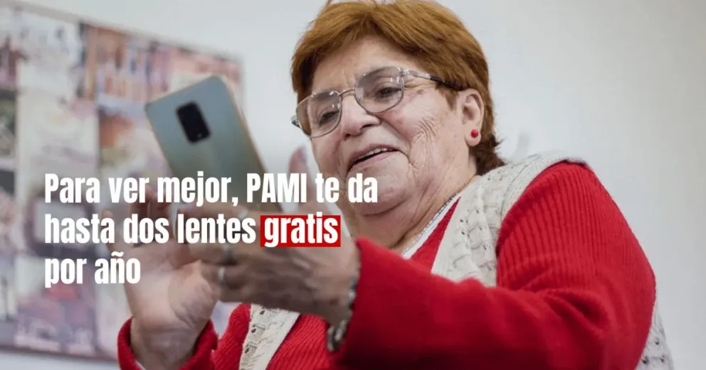 PAMI: ¿cómo tener dos pares de anteojos gratis por año?