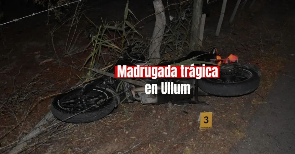 Chocó contra un poste de madera, quedó gravemente herido y falleció en el hospital