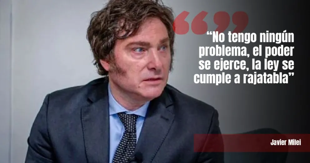 Milei criticó a Morales y dijo que actuó “con tibieza” tras las protestas en Jujuy