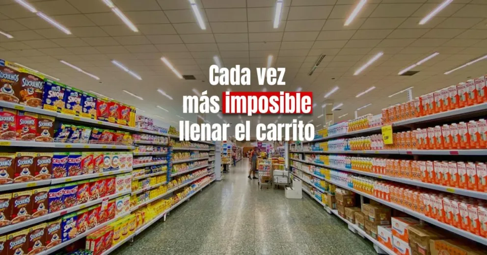 Canasta Básica: subió el 7.2% en mayo y una familia tipo necesitó casi $218 mil para no ser pobre
