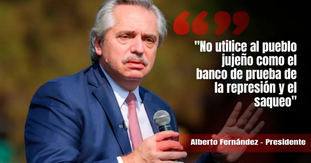 Nuevo cruce entre el presidente Fernández y Morales por la situación en Jujuy