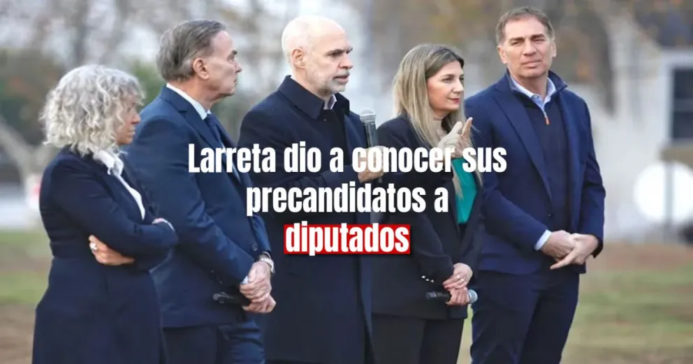 Pichetto y Lospennato encabezarán la lista de precandidatos a diputados nacionales por la provincia de Buenos Aires.