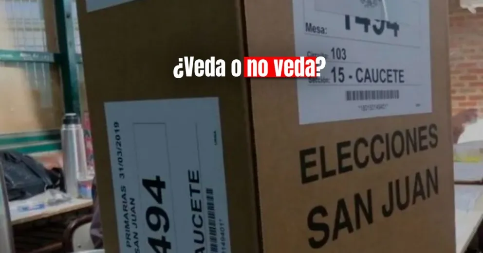 Veda electoral San Juan 2023: autorizan nuevas actividades para realizar durante las elecciones provinciales