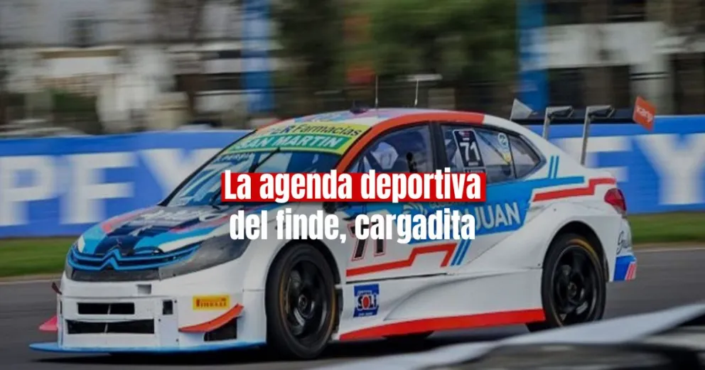 Se viene una agenda deportiva completa para el fin de semana