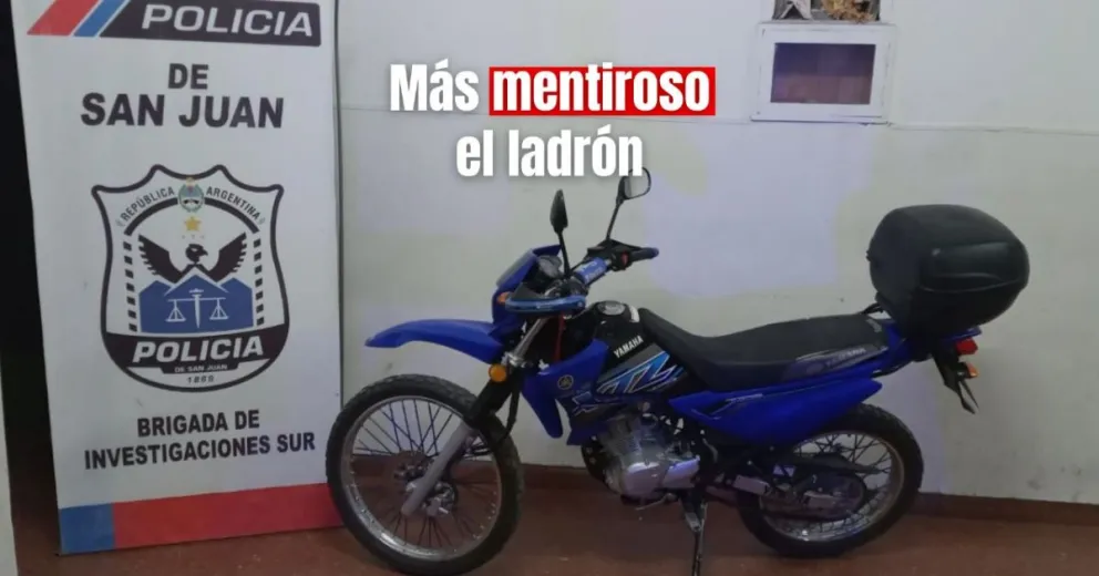 Se robó una moto y la "escondió" con engaños en una casa de Villa del Carril