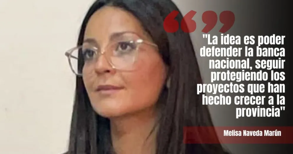 Melis Naveda Marún: “aporté y aporto mucho desde la militancia, yo quería darle mucho más a mi partido por eso me formé” 